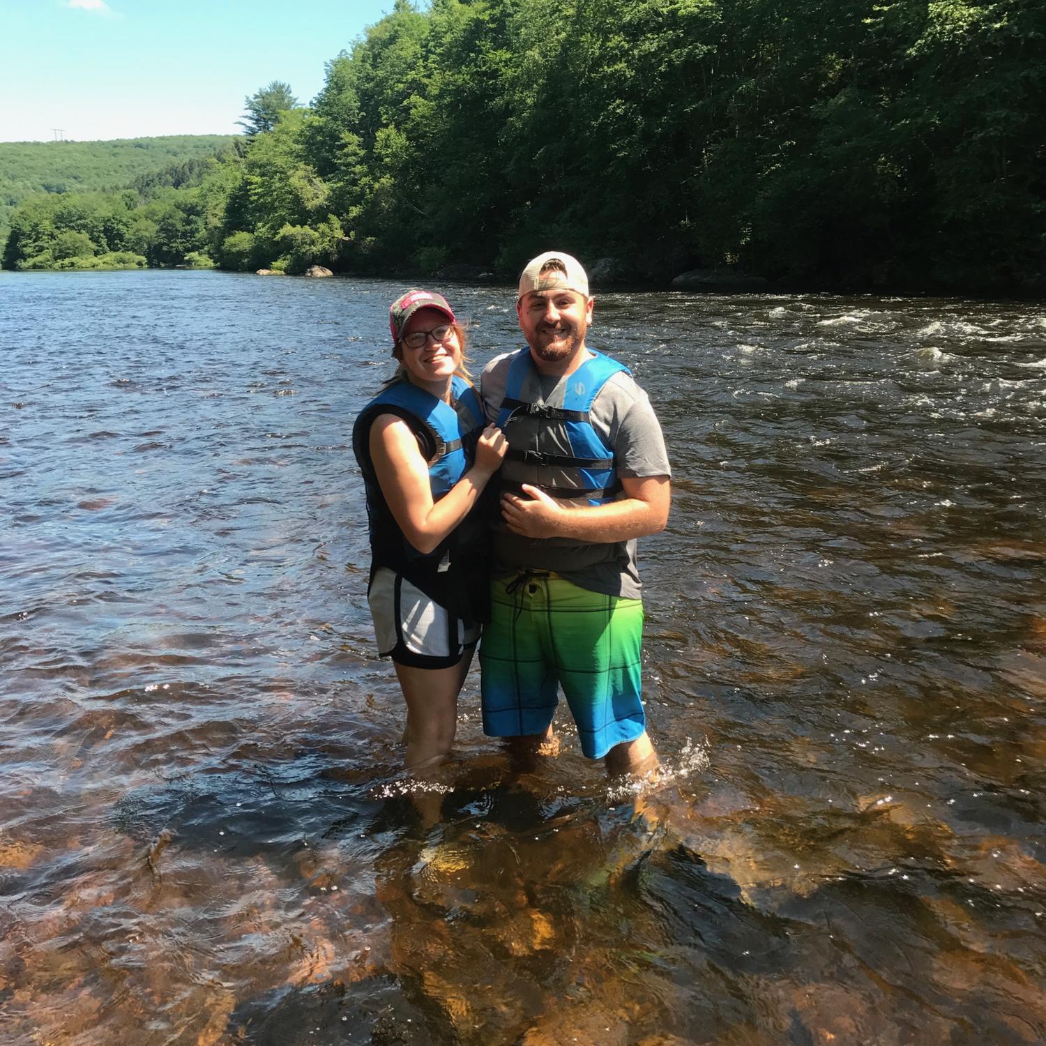 White water rafting, PA