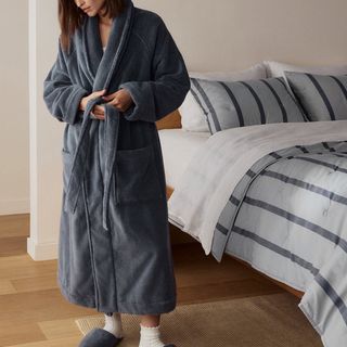 Classic Cotton Plush Bathrobe