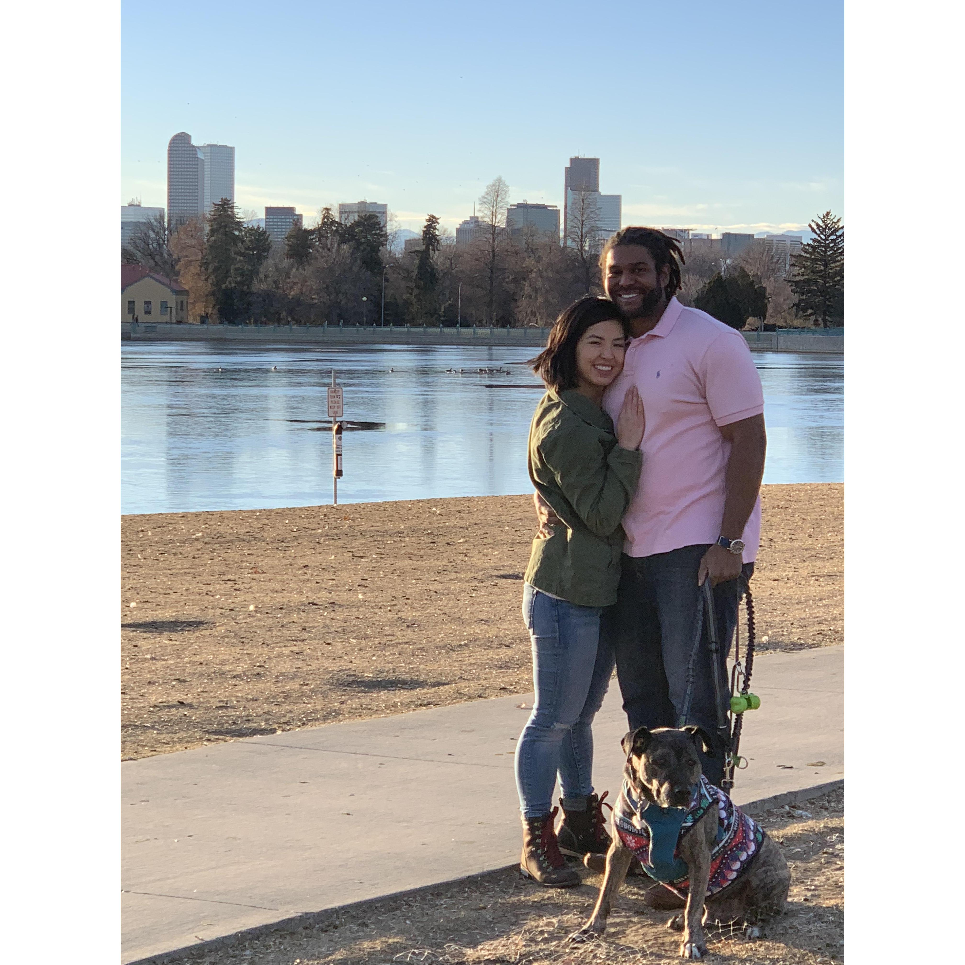 ENGAGEMENT DAY! 12.23.18  City Park, Denver, CO