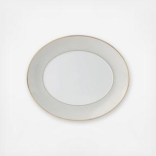 Gio Metallic Oval Serving Platter