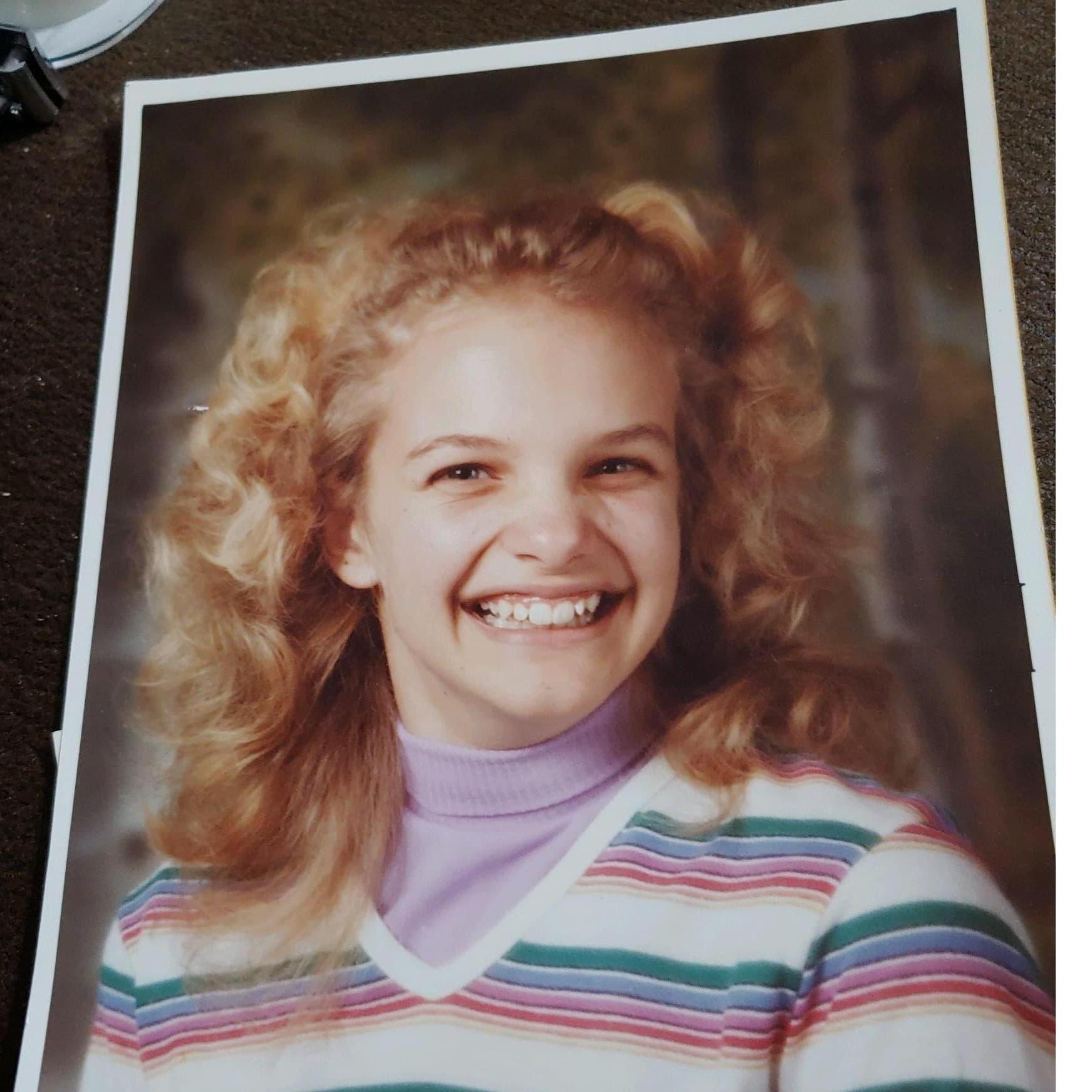 Michelle in High School circa 1991