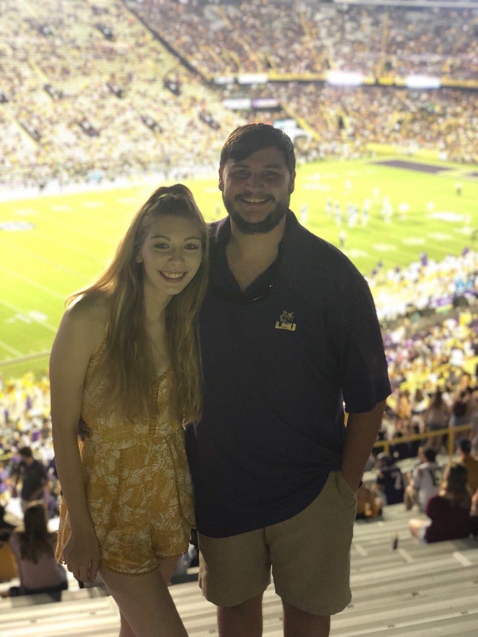 LSU Tigers vs. Southeastern Lions- alumni game rivalry!