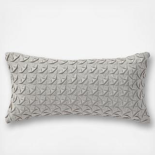 Adelais Grey Ribbon Pillow