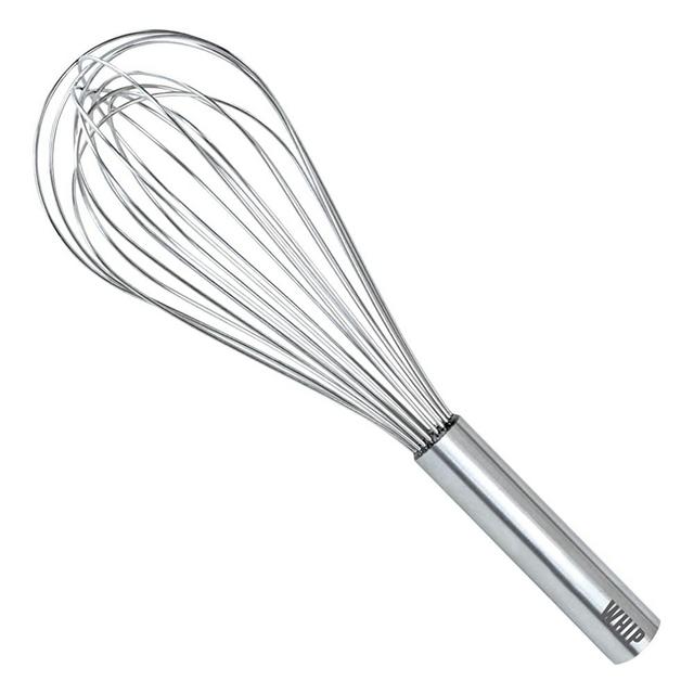 Tovolo Stainless 9" Whip Whisk, Balloon, Sturdy Wire Whipping & Stainless Steel Metal, Hand Whisk for Cooking & Baking, 9" Whip Whisk, Silver