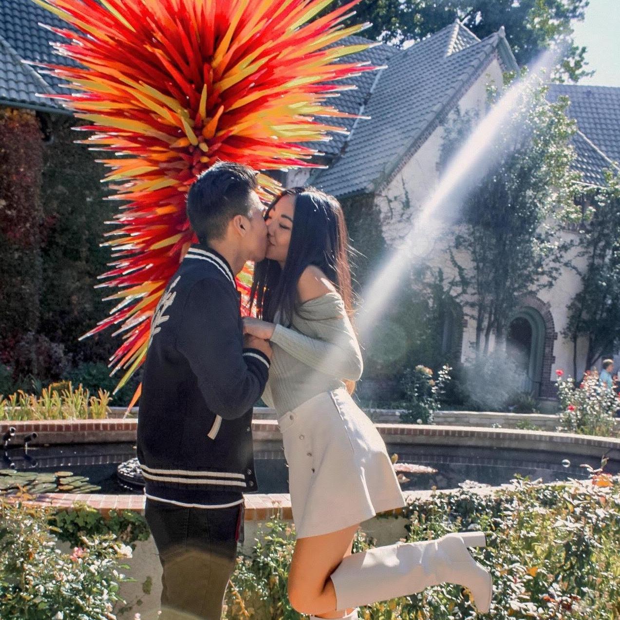 Our wonderful and talented friend Nikki took time out of her day to take pictures of us at the Denver Botanic Gardens
