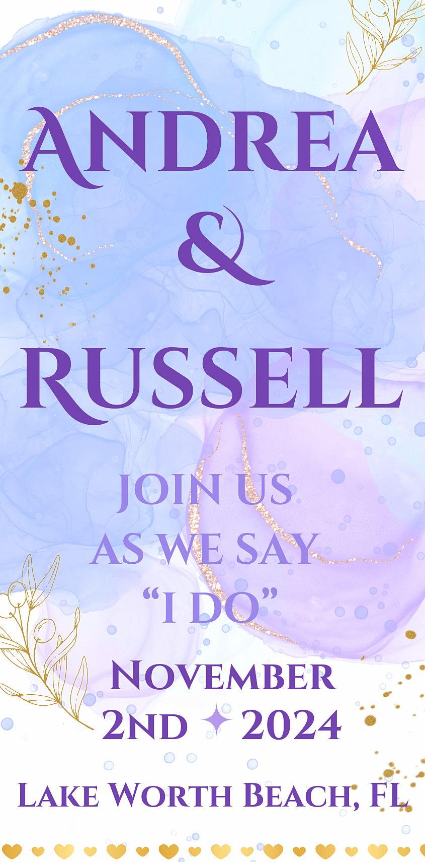 The Wedding Website of Andrea Becraft and Russell Smith