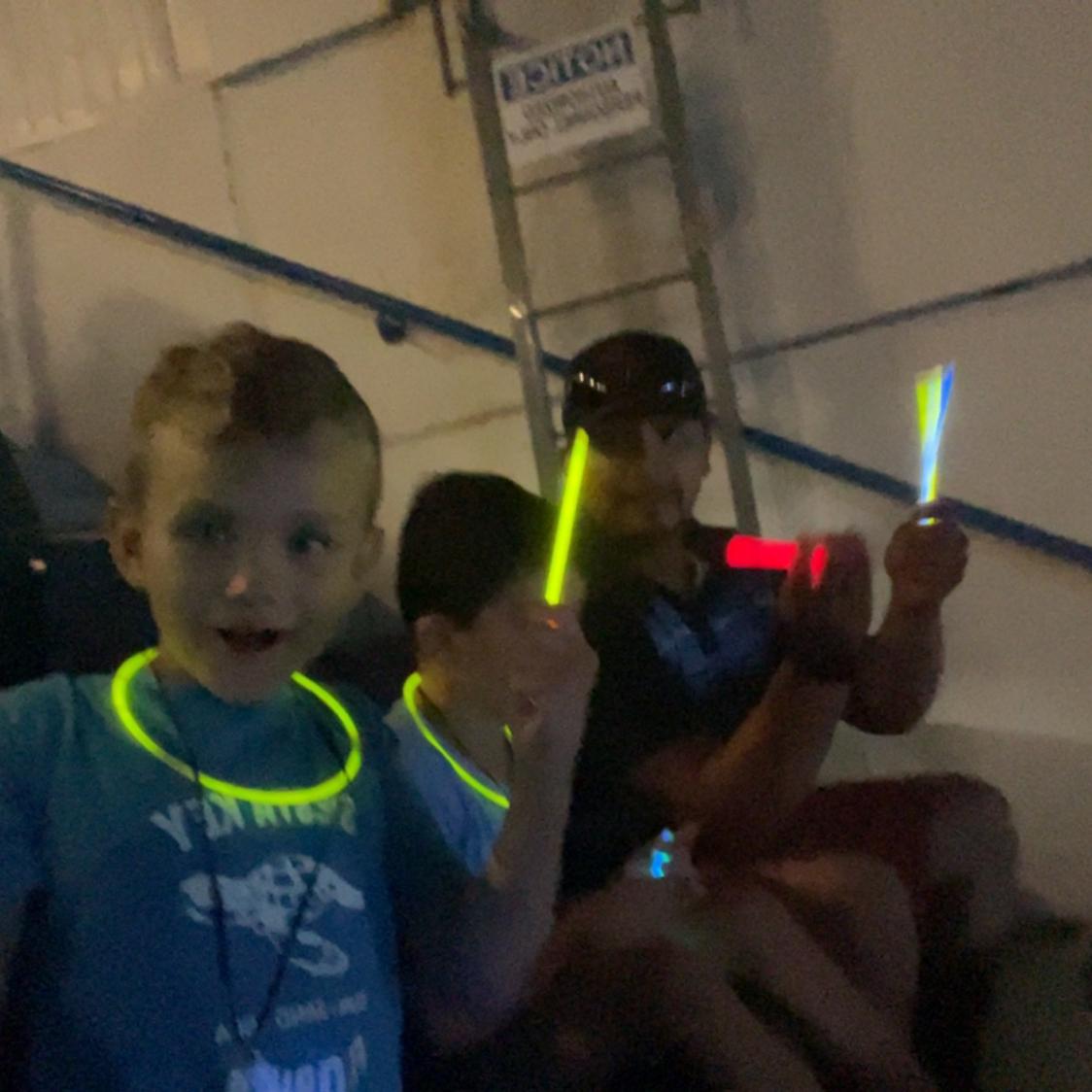 Glow in the dark Monster Jam!