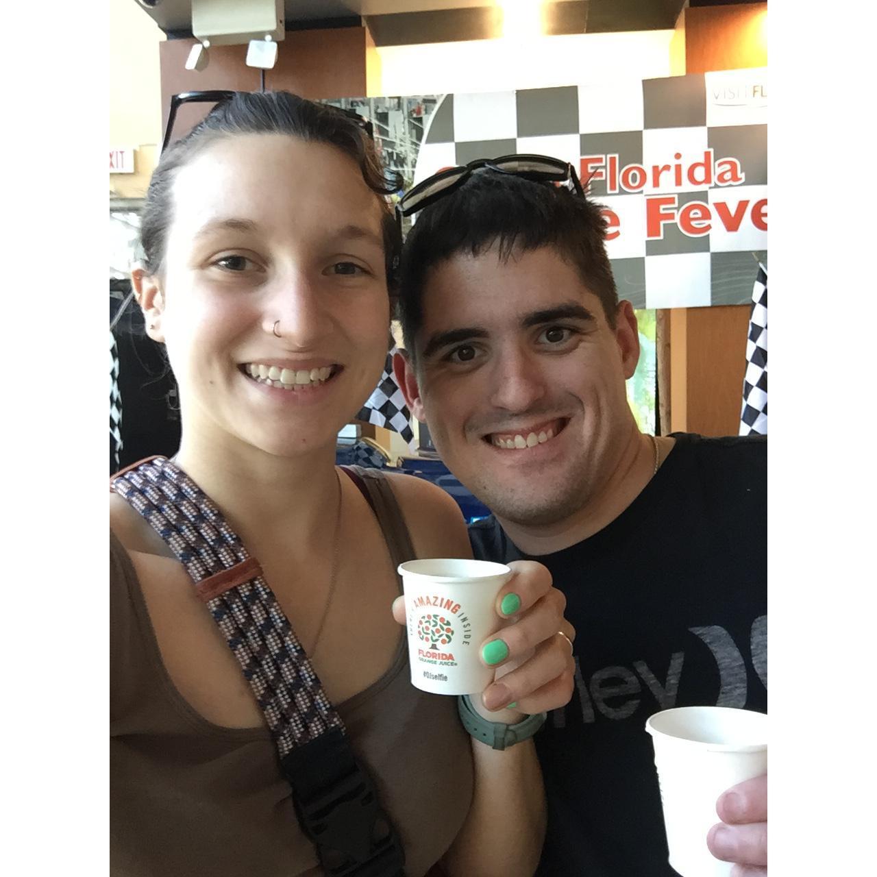 Our Fresh Squeezed  Florida OJ!