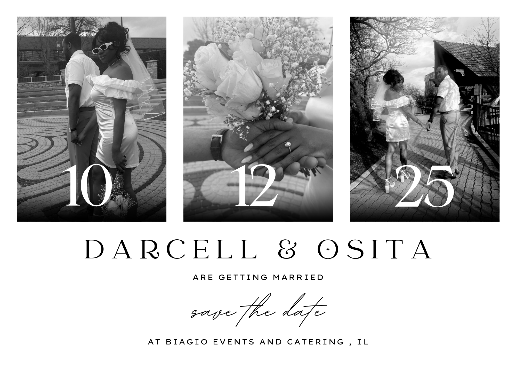 The Wedding Website of Osita Ugho and Darcell Stringer