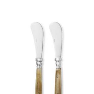 Bone Handled Cheese Spreaders, Set of 2