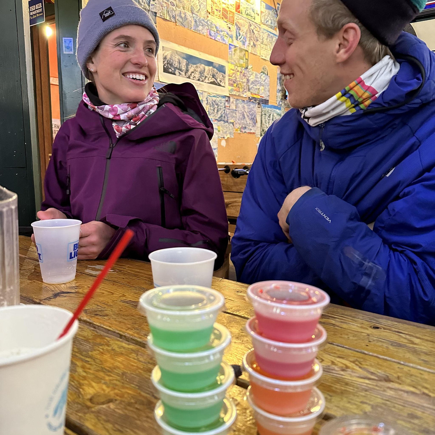 Jello shots at the Griz. IYKYK