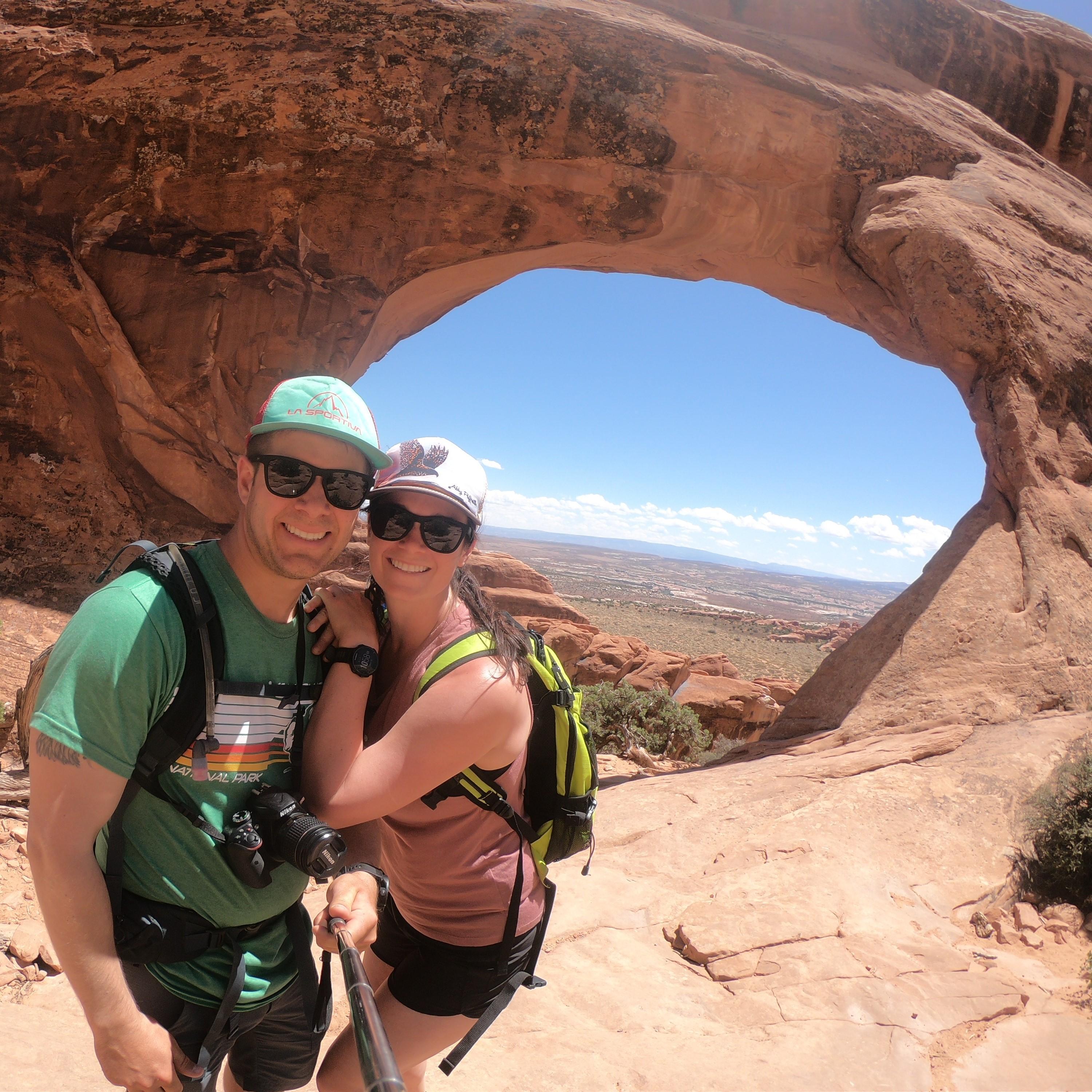 Arches National Park, UT. Definitely in the top 5! Also one of Janelle's favorite hikes.