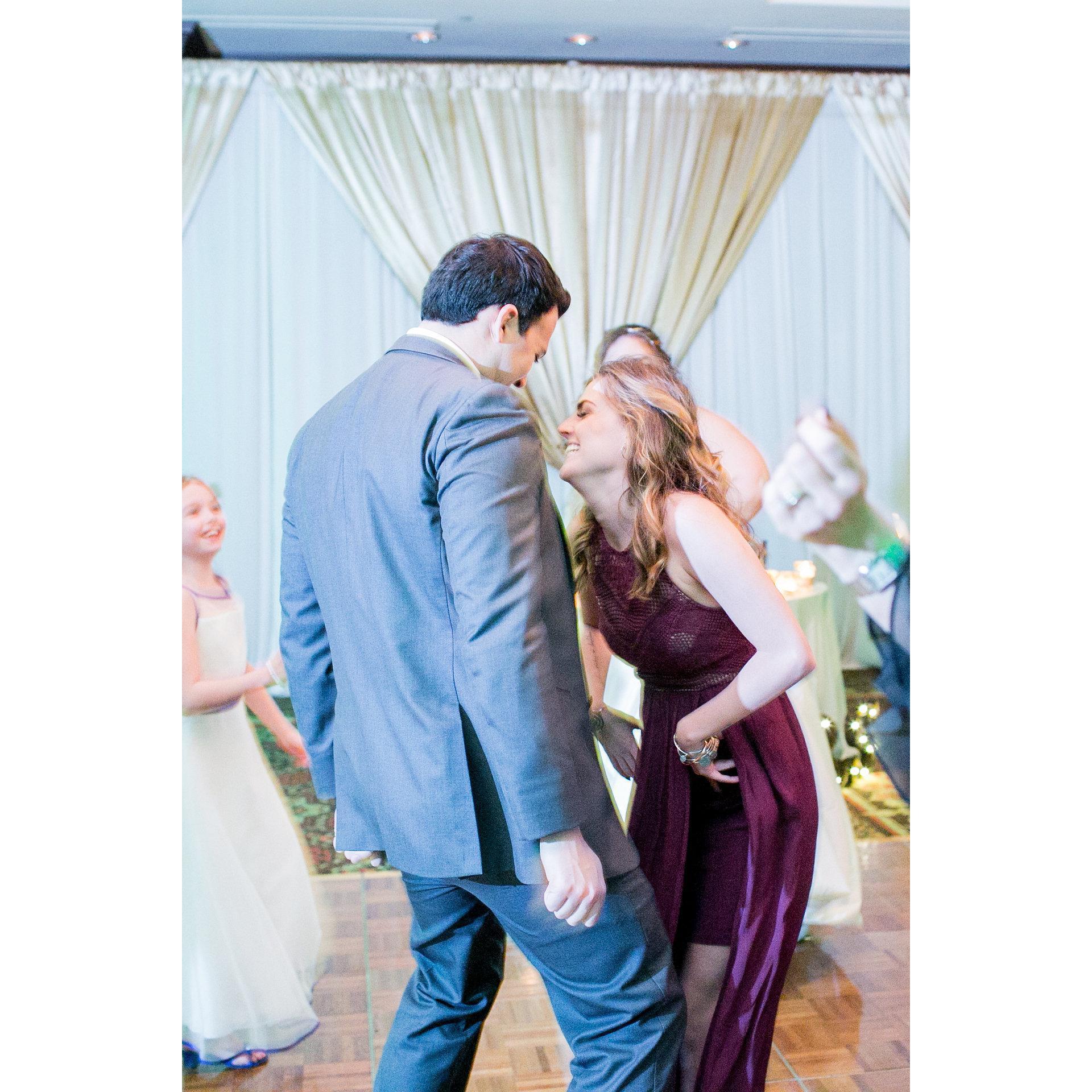 At Marc's sister's wedding! 2015