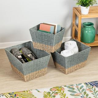 3-Piece Square Nesting Basket Set