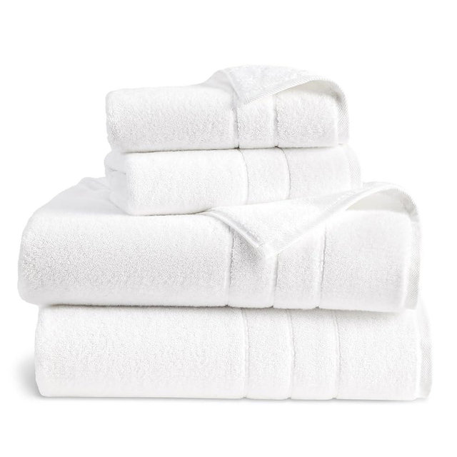 Brooklinen Super-Plush Turkish Cotton Bath Sheet Set - Set of 2 Bath Sheets + 2 Hand Towels, White, 100% Cotton | Best Luxury Spa Towels