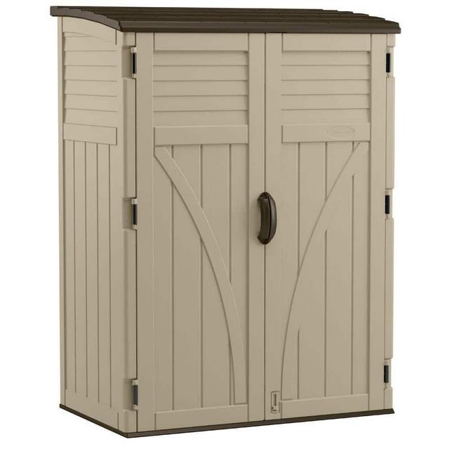 2 ft. 8 in. x 4 ft. 5 in. x 6 ft. Large Vertical Storage Shed