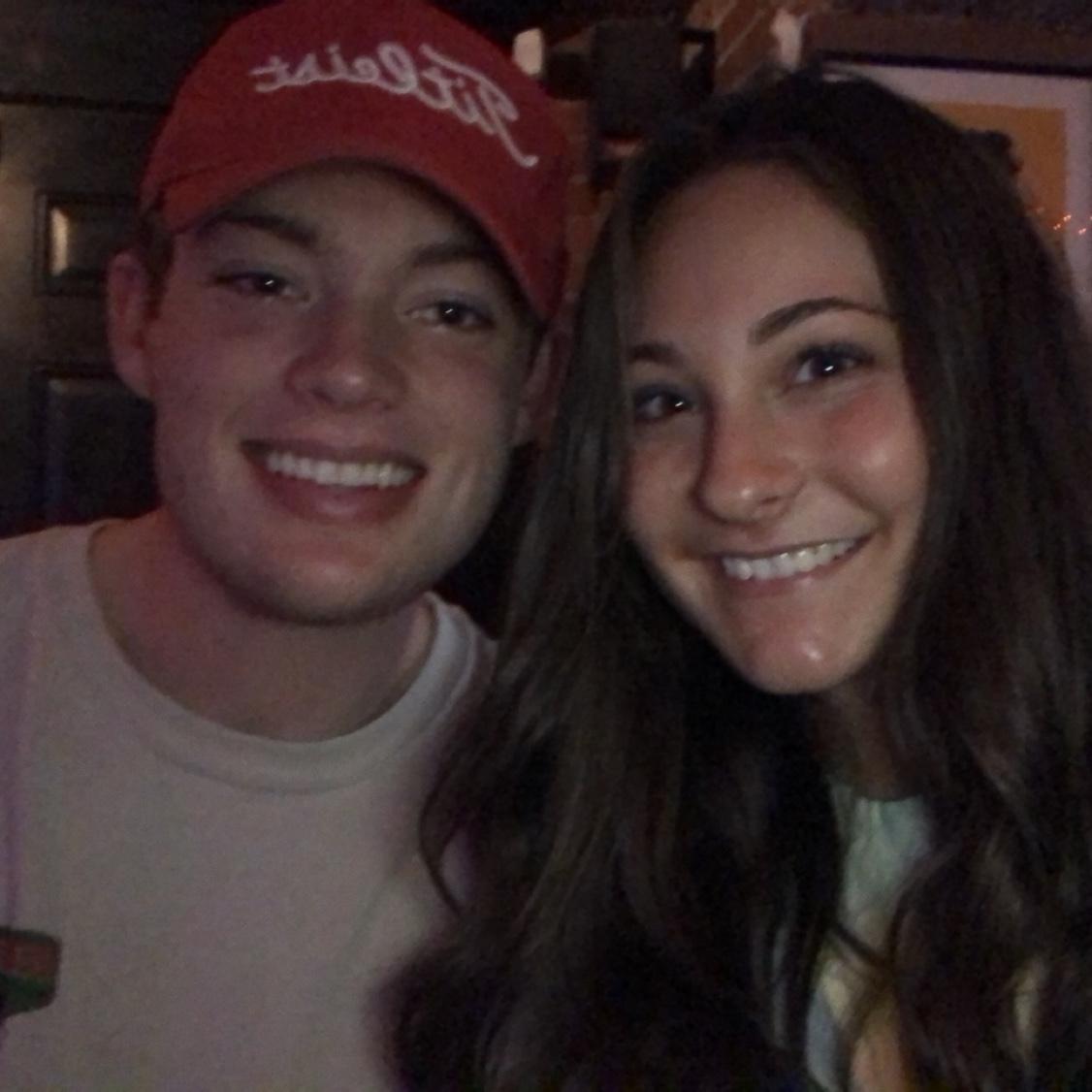 Our first photo together!