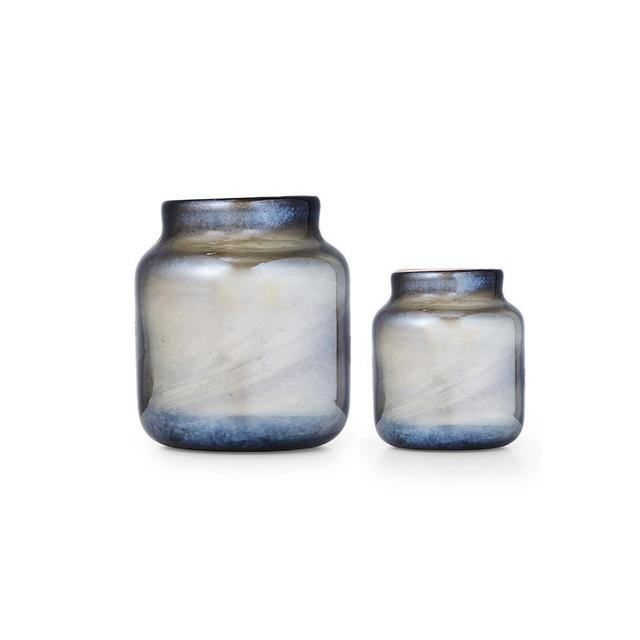 Iridescent Smoke Apothecary Vase