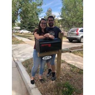Our first day being moved in to our home!