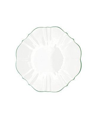 Twig New York Amelie Forest Green Rim 8.5" Salad Plate