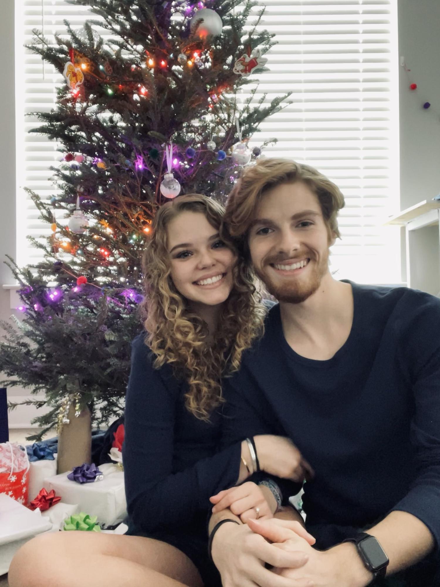 Our first Christmas tree(:
