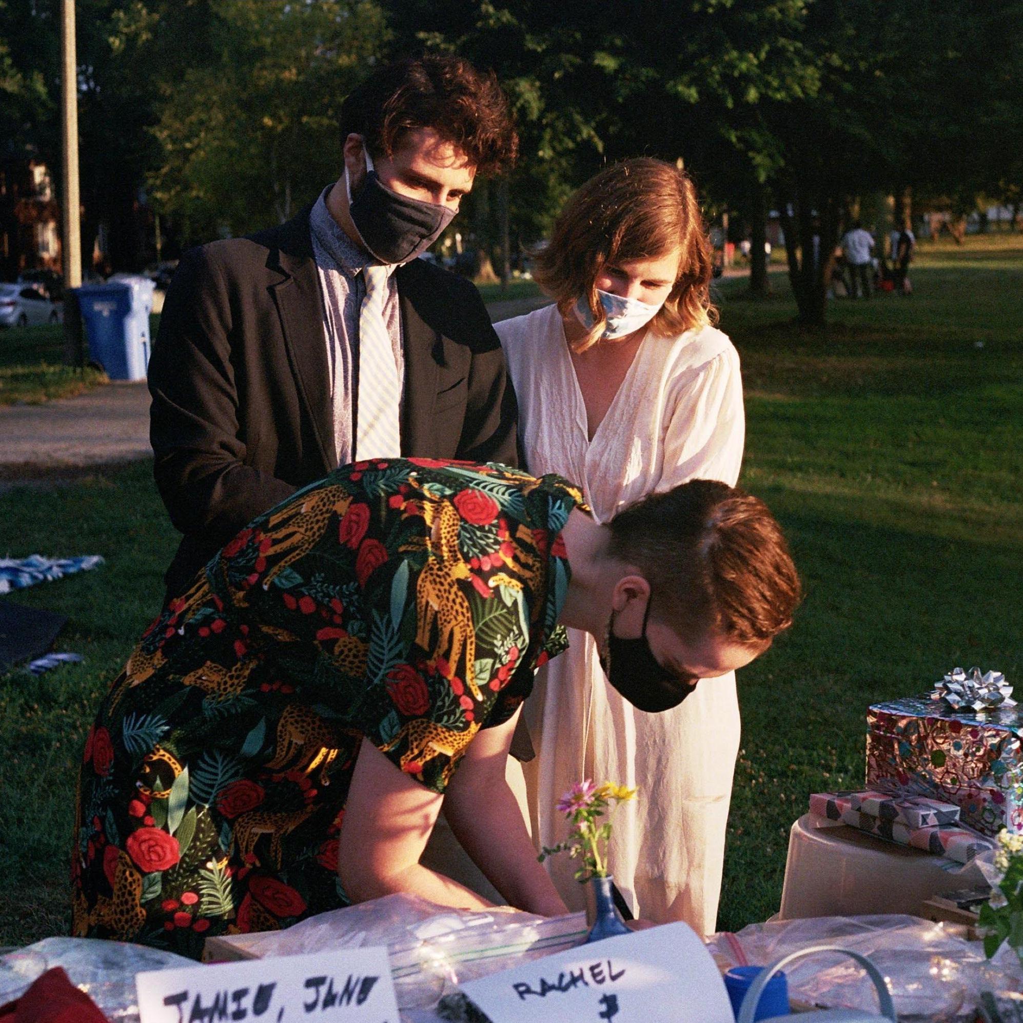 The pandemic prequel was held in our neighborhood, McKinley Park, August 29, 2020