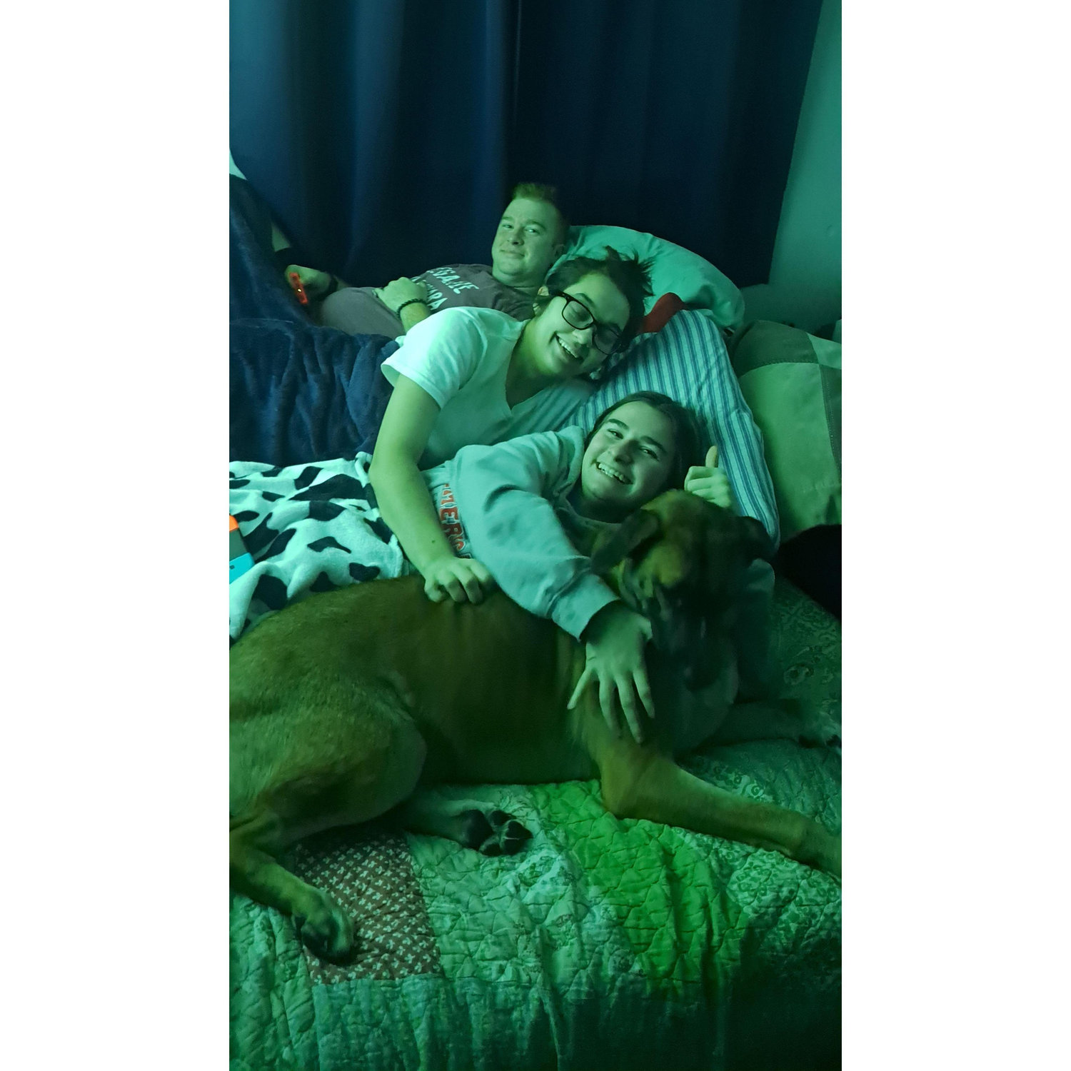 California King beds make video game nights easier!
