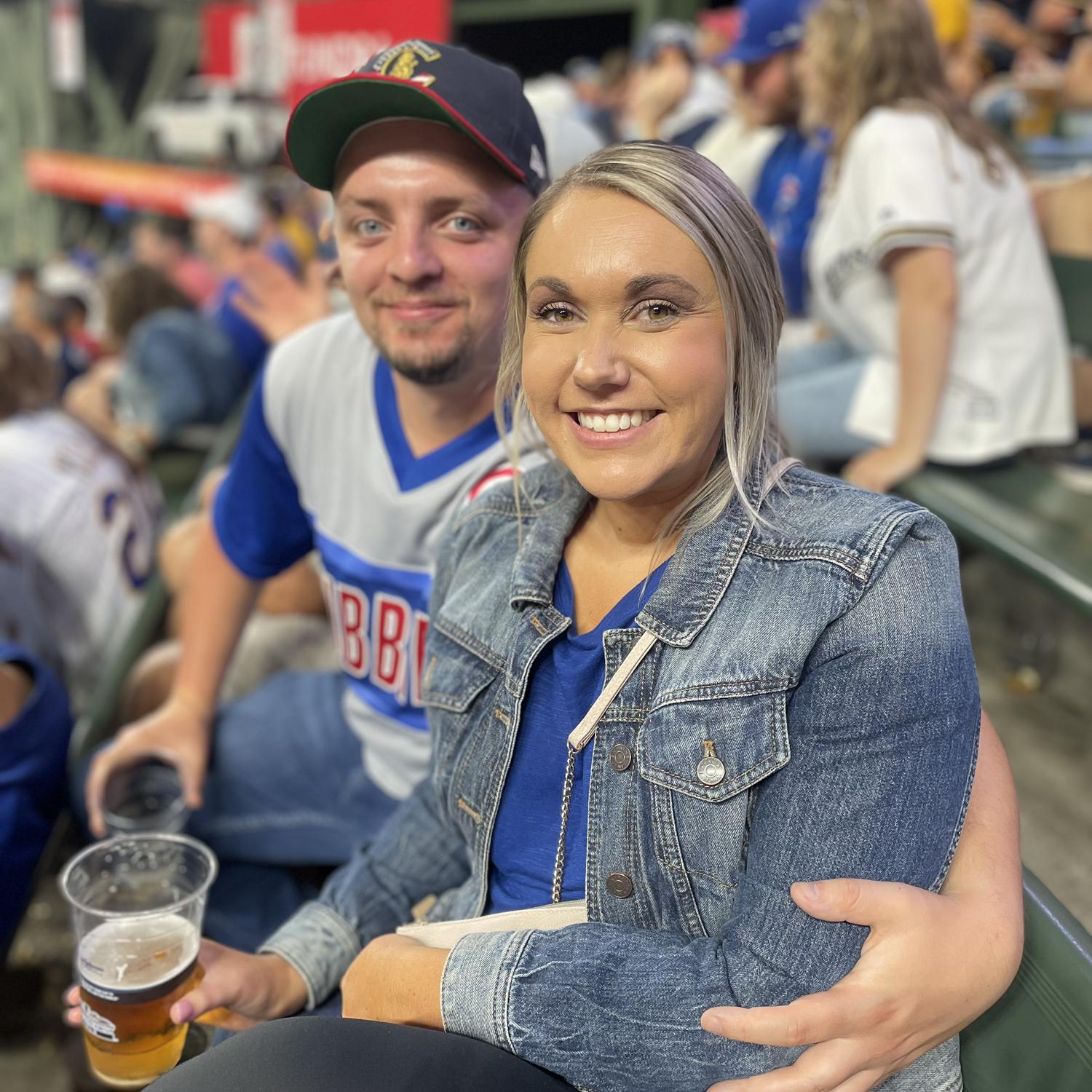 Our first Cubs game Aug. 2022