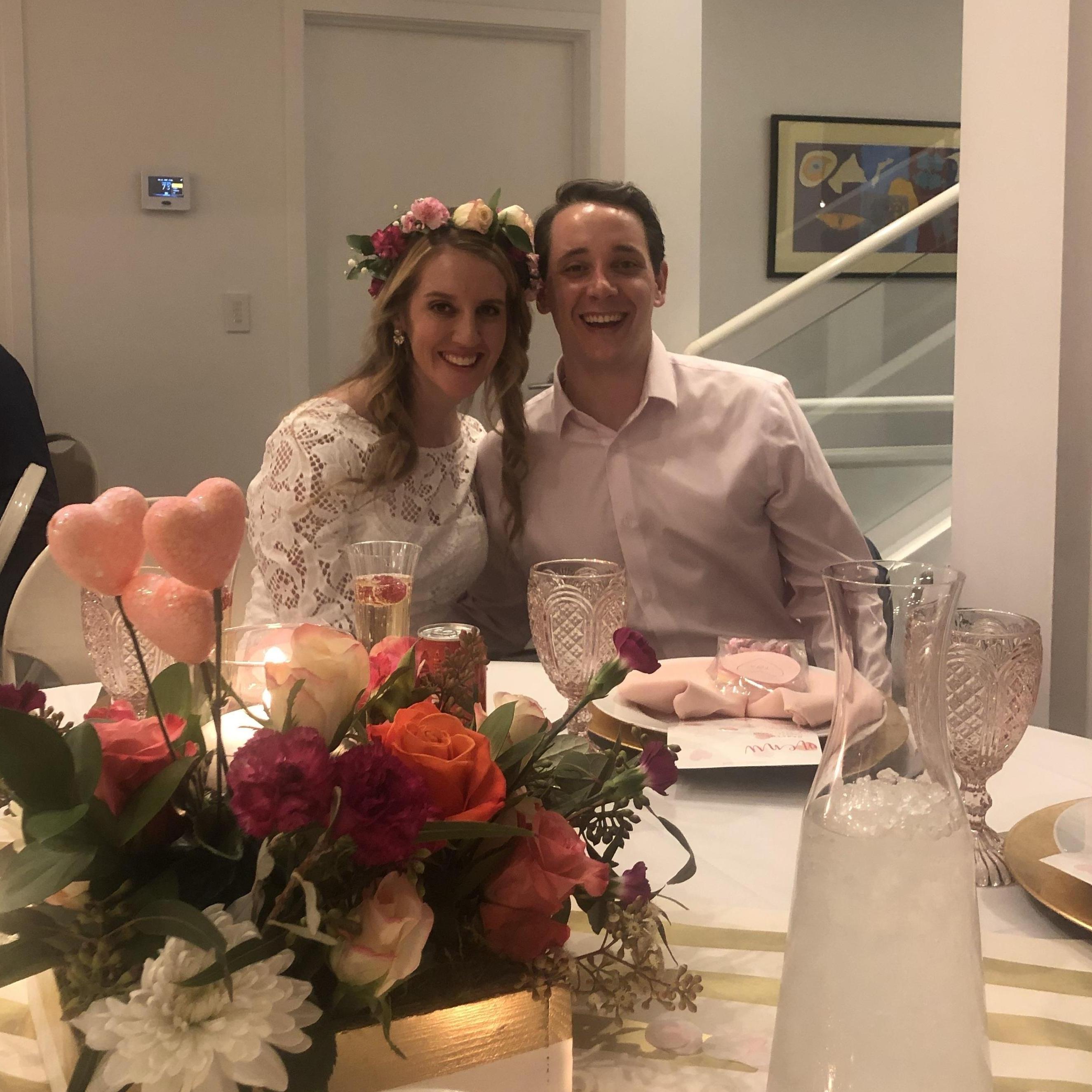 Our Engagement party in Salt Lake City!