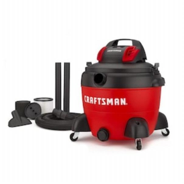 CRAFTSMAN 16-Gallon 5-HP Portable Wet/Dry Shop Vacuum