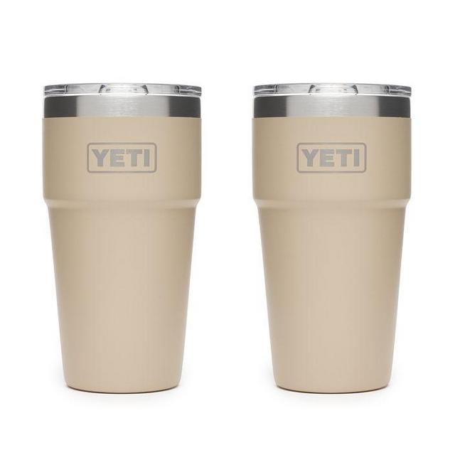 Rambler 16 oz Stackable Pints 2 Pack, Sand OR White