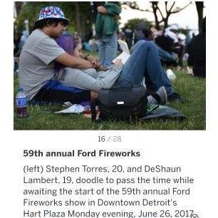 Detroit News caught us!