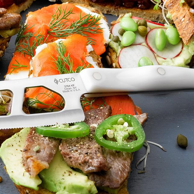 Santoku-Style Cheese Knife w/ Classic Handle