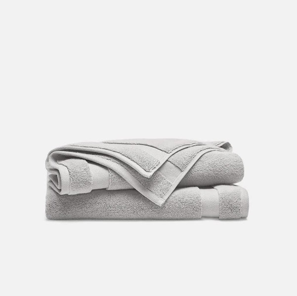 Brooklinen Super-Plush Turkish Cotton Hand Towels, Pewter