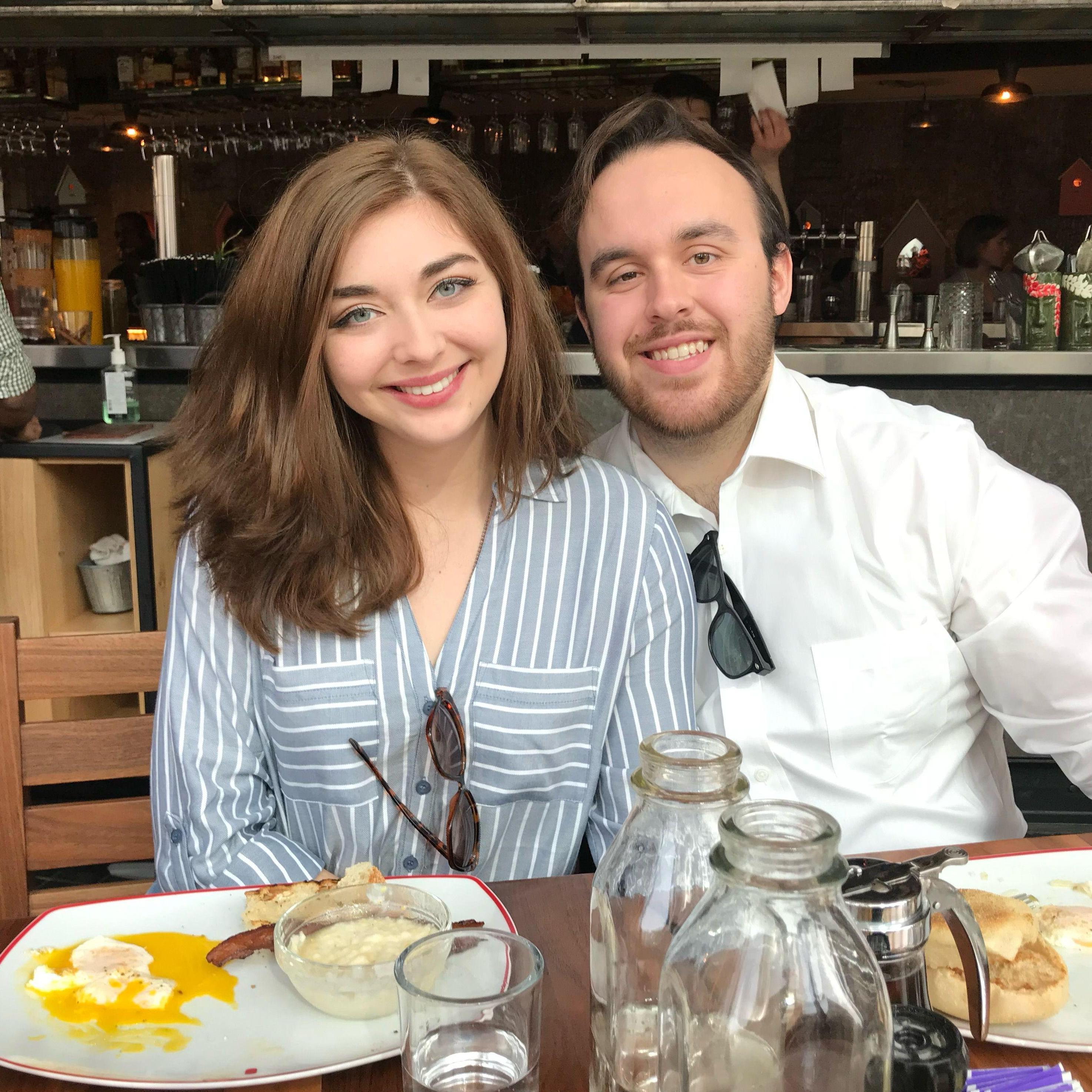 Alex travelled to visit Jenna in DC during the Polar Vortex. He was rewarded with brunch.