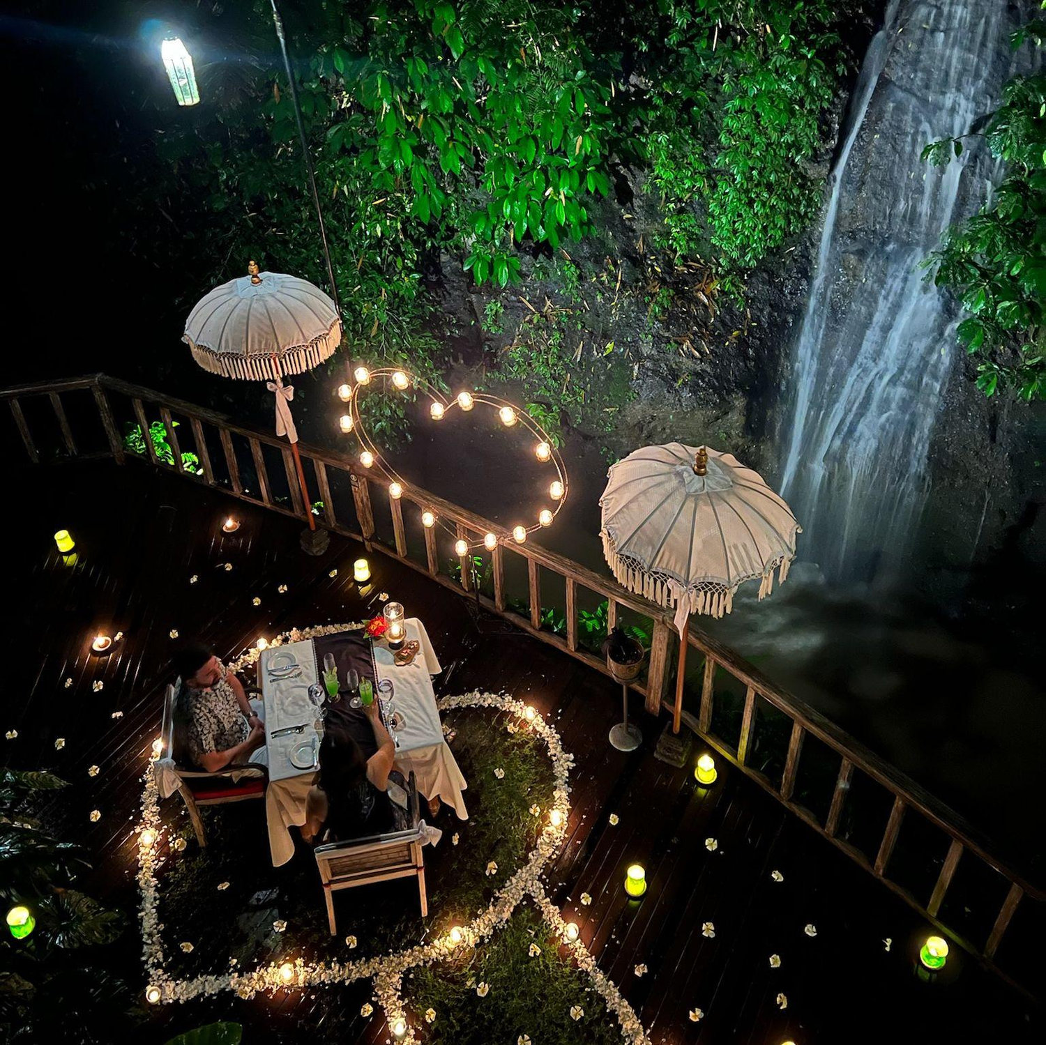 2022: Dinner with a view in Bali