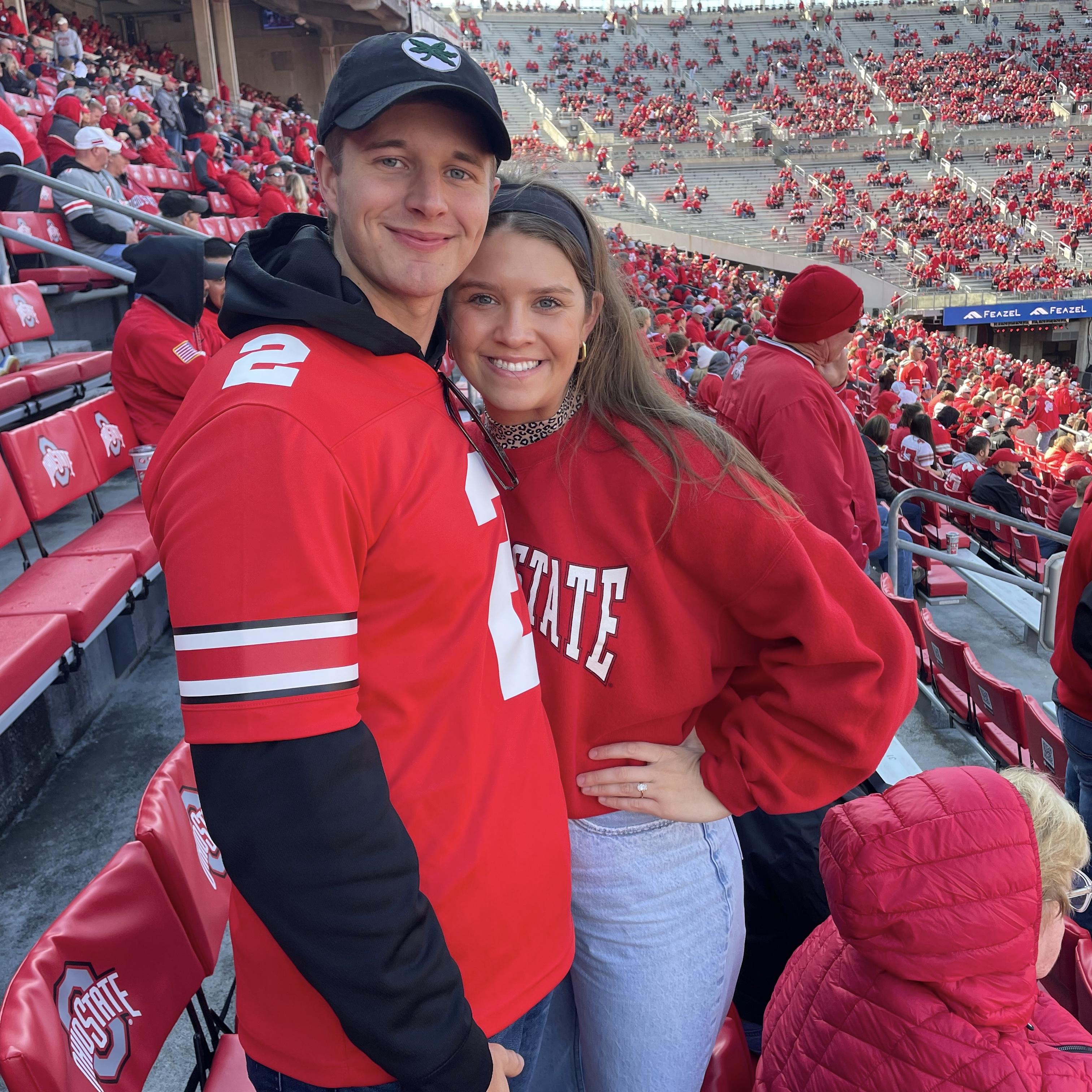 first OSU game together! 2023