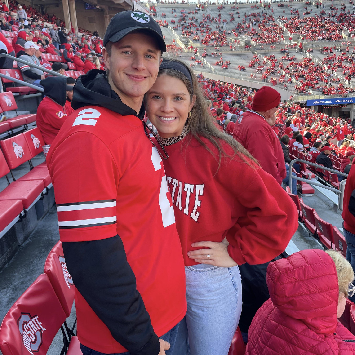 first OSU game together! 2023
