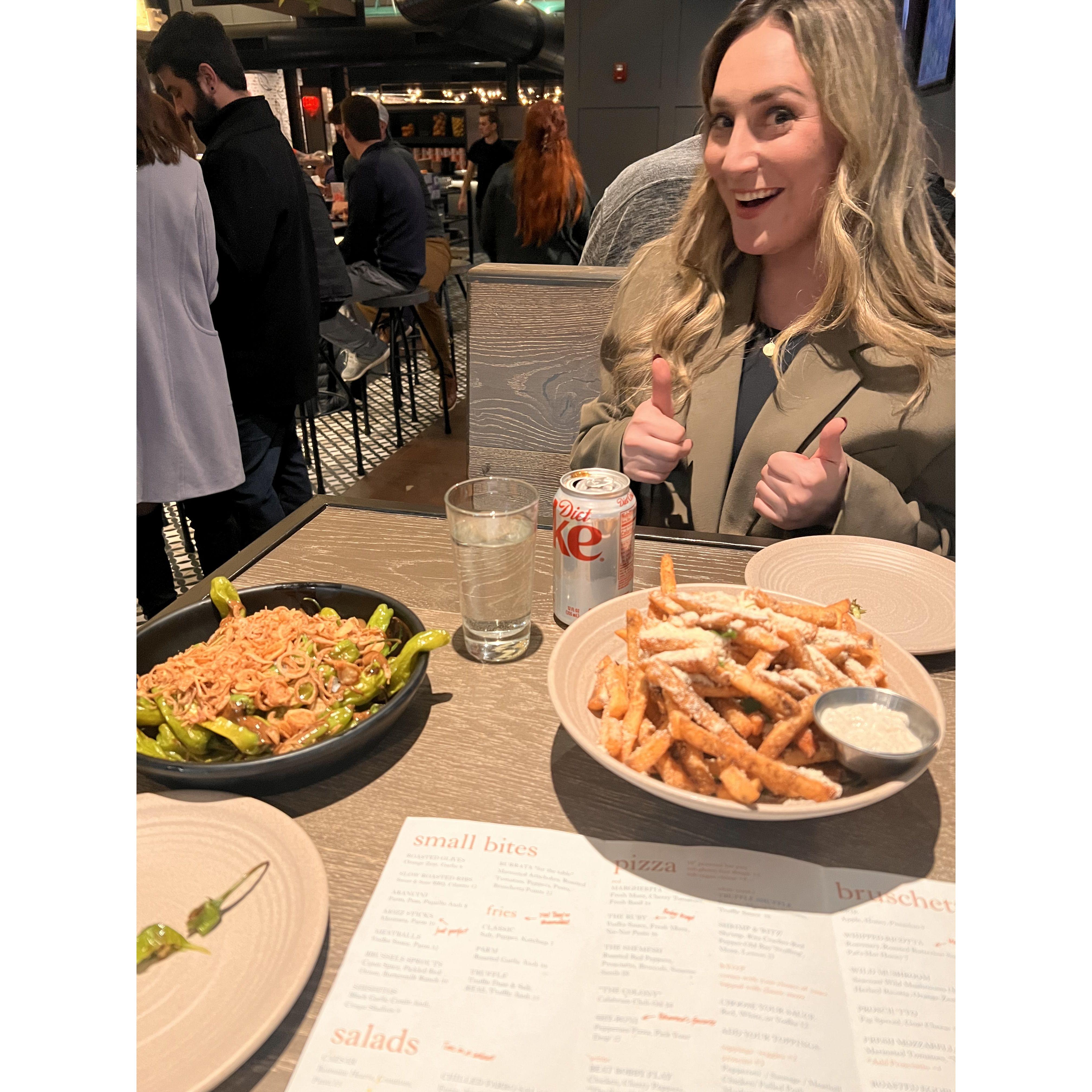 First date and we already knew