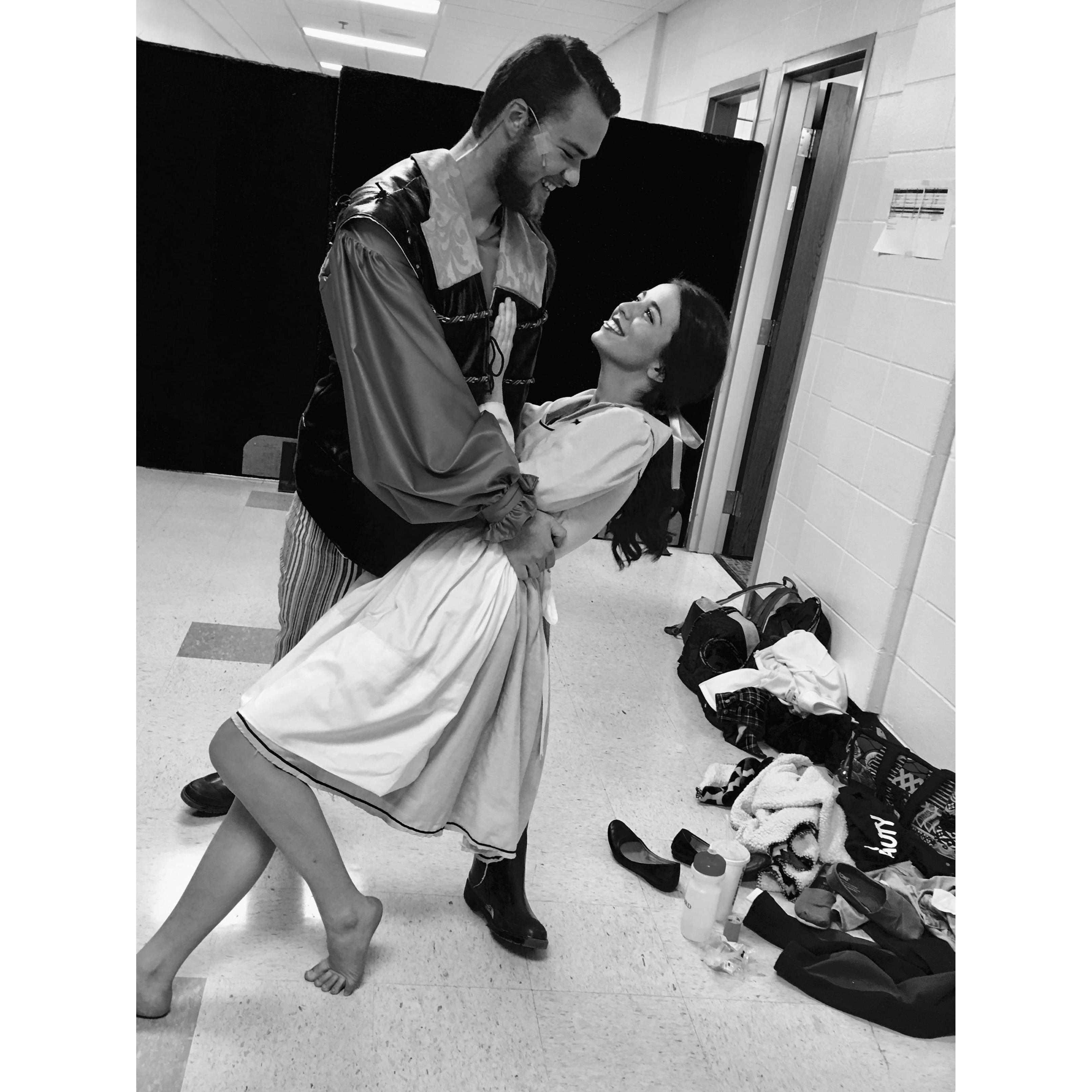 This will forever be our favorite photo of each other because this is where and when it all started.. <3
