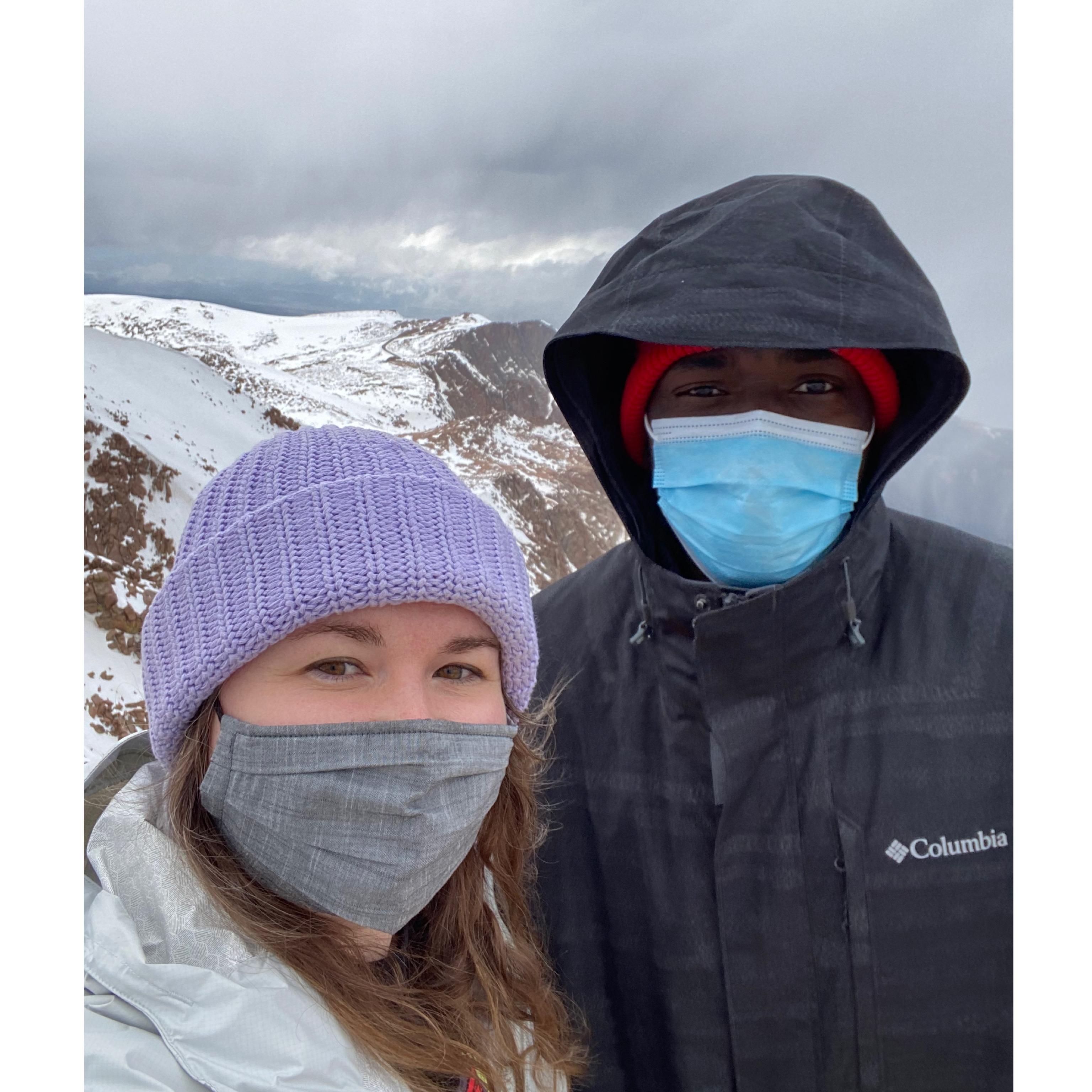 📍Pikes Peak Summit, Colorado
