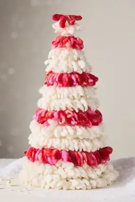 Knit Tabletop Tree