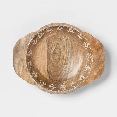 Cravings by Chrissy Teigen 13" Mango Wood Serving Bowl