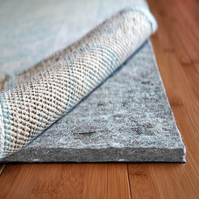 RUGPADUSA - Superior Lock - 10'x14' - 7/16" Thick - Felt + Rubber - Luxury Non-Slip Rug Pad - Perfect for Hardwood Floors, Available in 2 Thicknesses, Many Custom Sizes