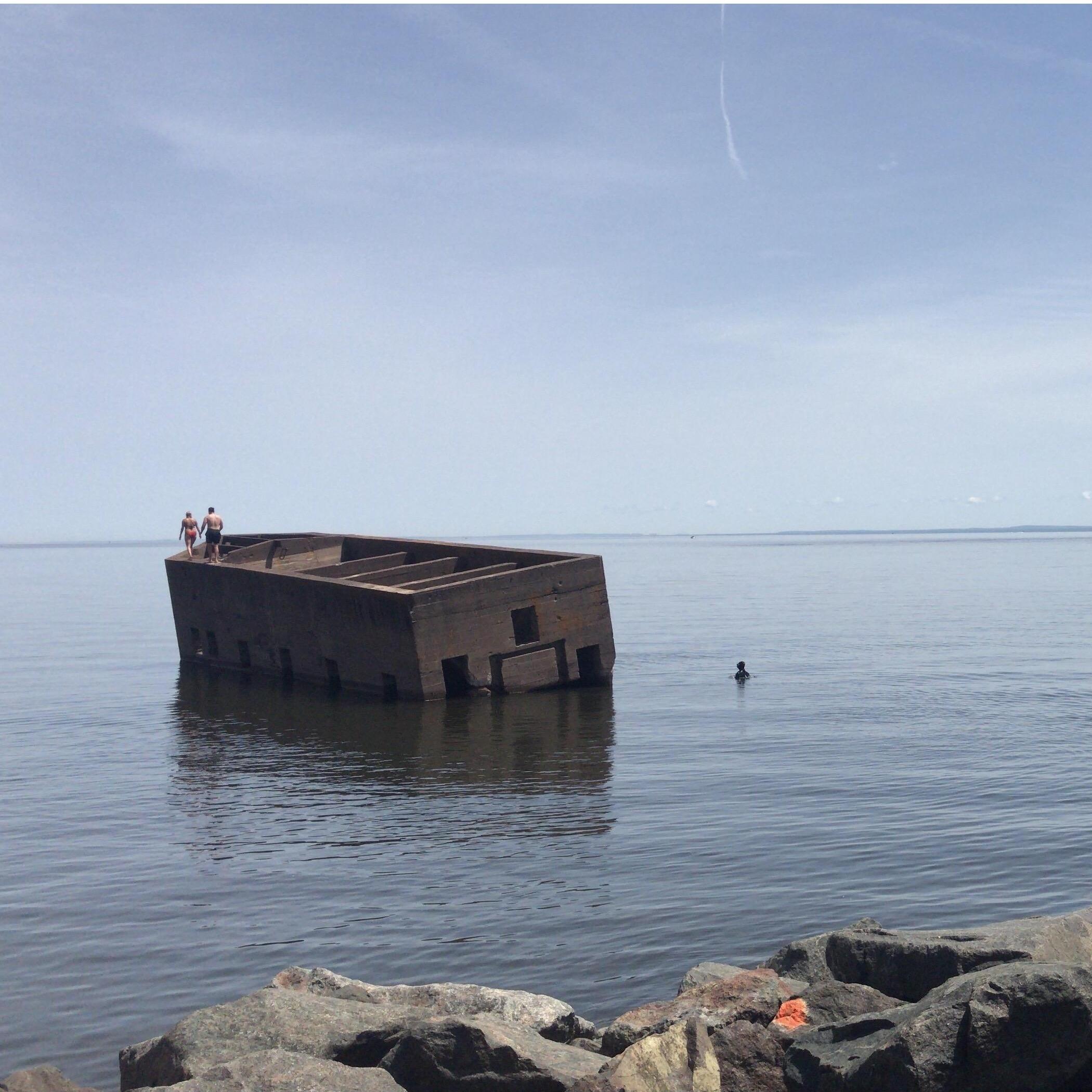 Jumping off the Icehouse on Lake Superior! | MN - Summer 2018