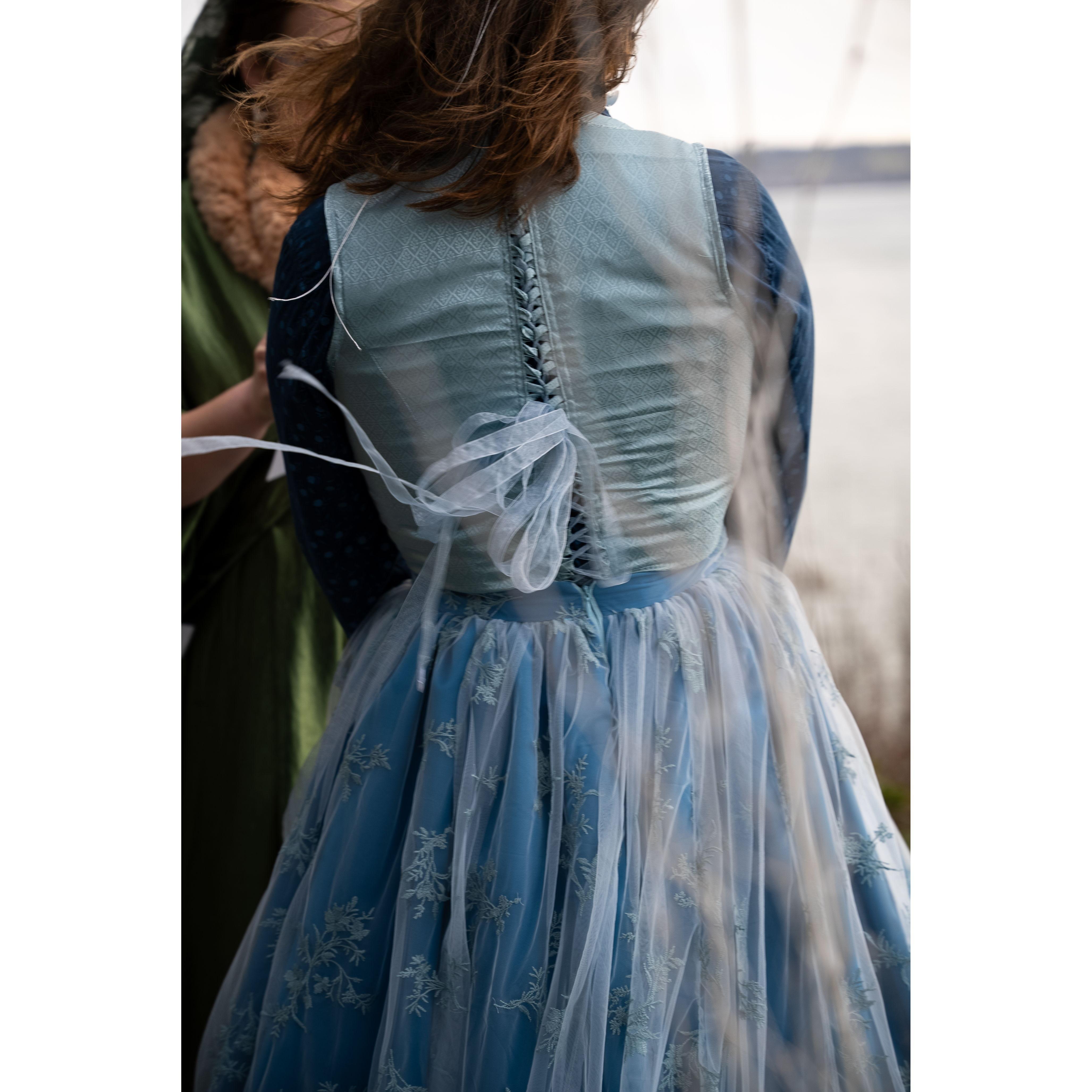 This was the first corset Casper ever made!! We were so nervous taking on the project