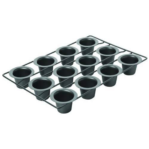 Chicago Metallic Professional 12-Cup Non-Stick Mini-Popover Pan, 16-Inch-by-10.75-Inch - 26121