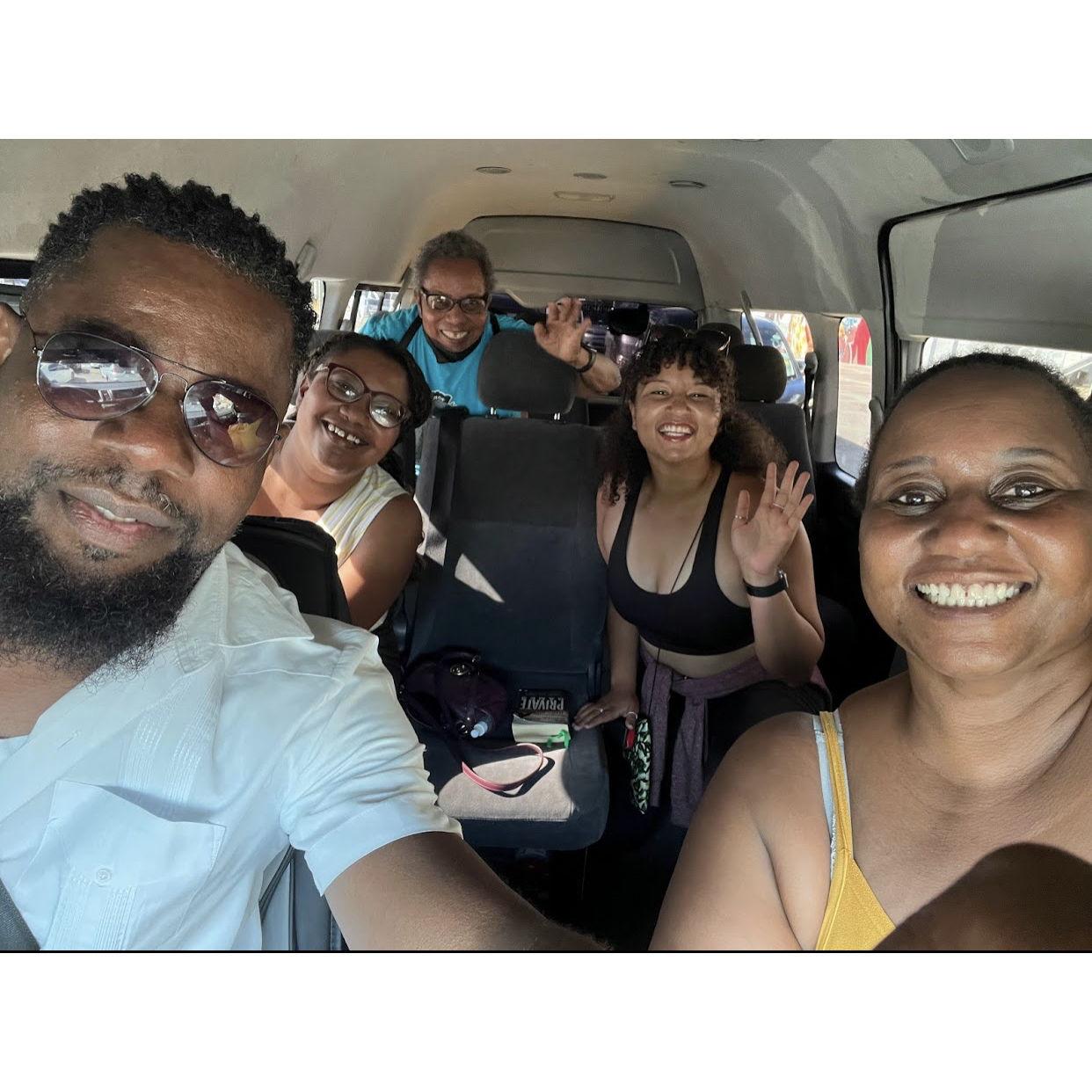 Andrew has quickly learned that all Dinani women are up for adventures! He just smiles and says... "do your ting, ladies! Do your ting!"