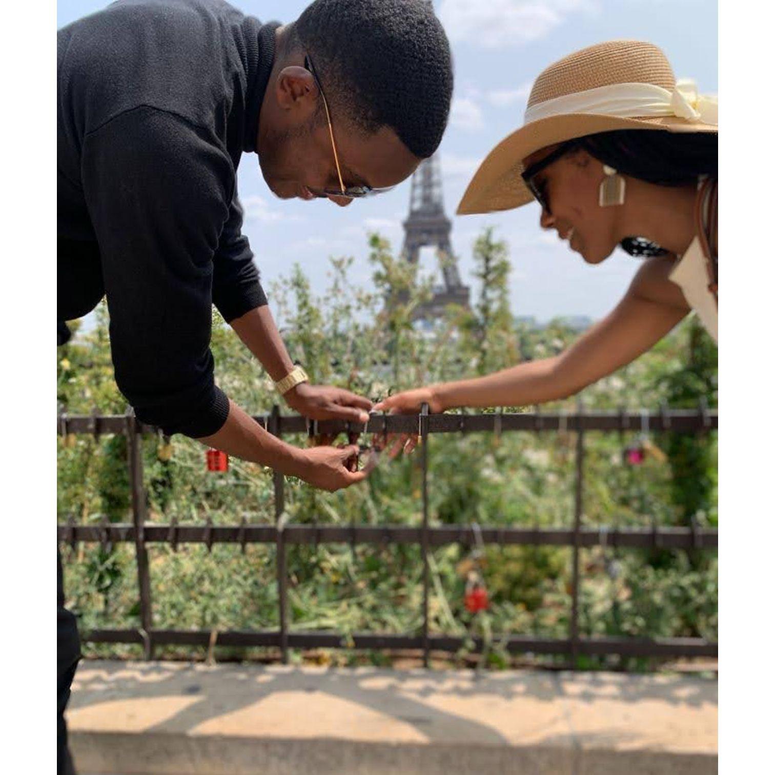 To locking in our love on the Bridge of Love (corny much? lol) - Paris 2023 -