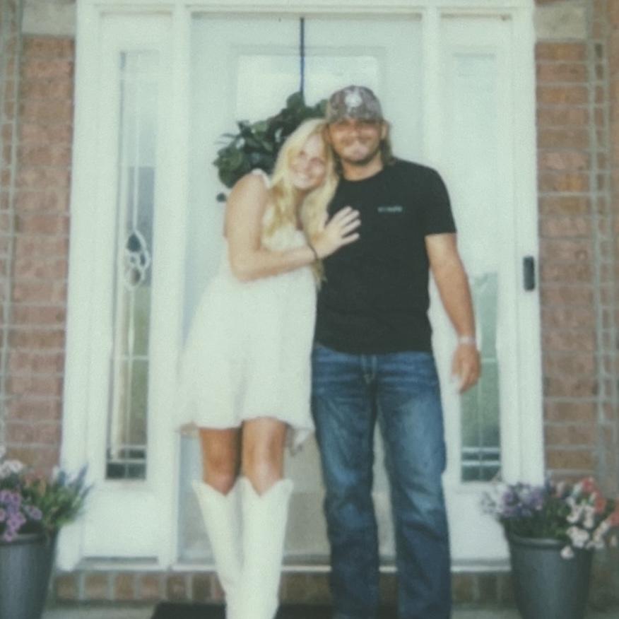 Our first date night in Nashville on polaroid! Also, one of my favorite photos. I keep it in my purse :) -S